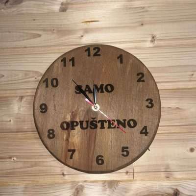 Samo Opušteno - Zidni Sat