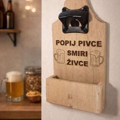 Otvarač Za Pive - Zidni